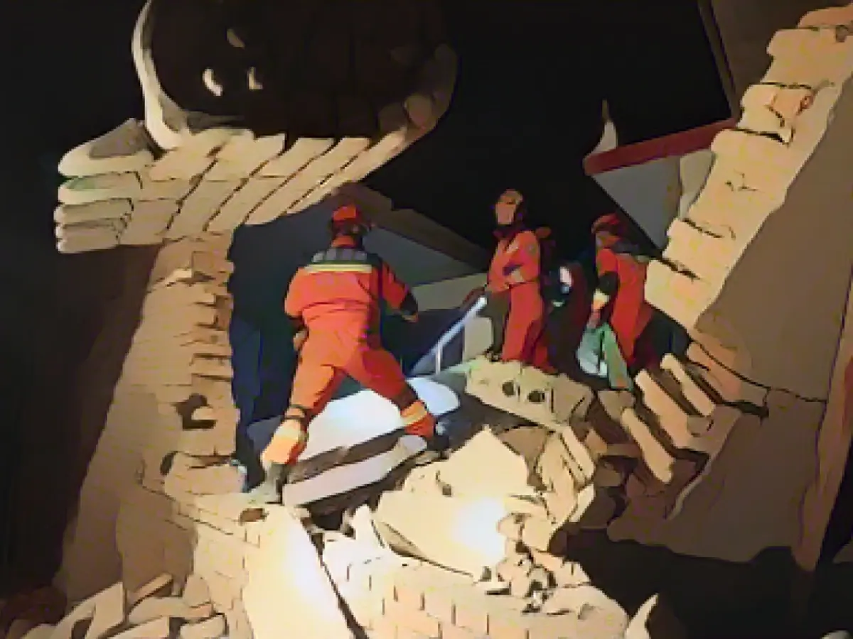 Violent earthquake in China - at least 127 people killed