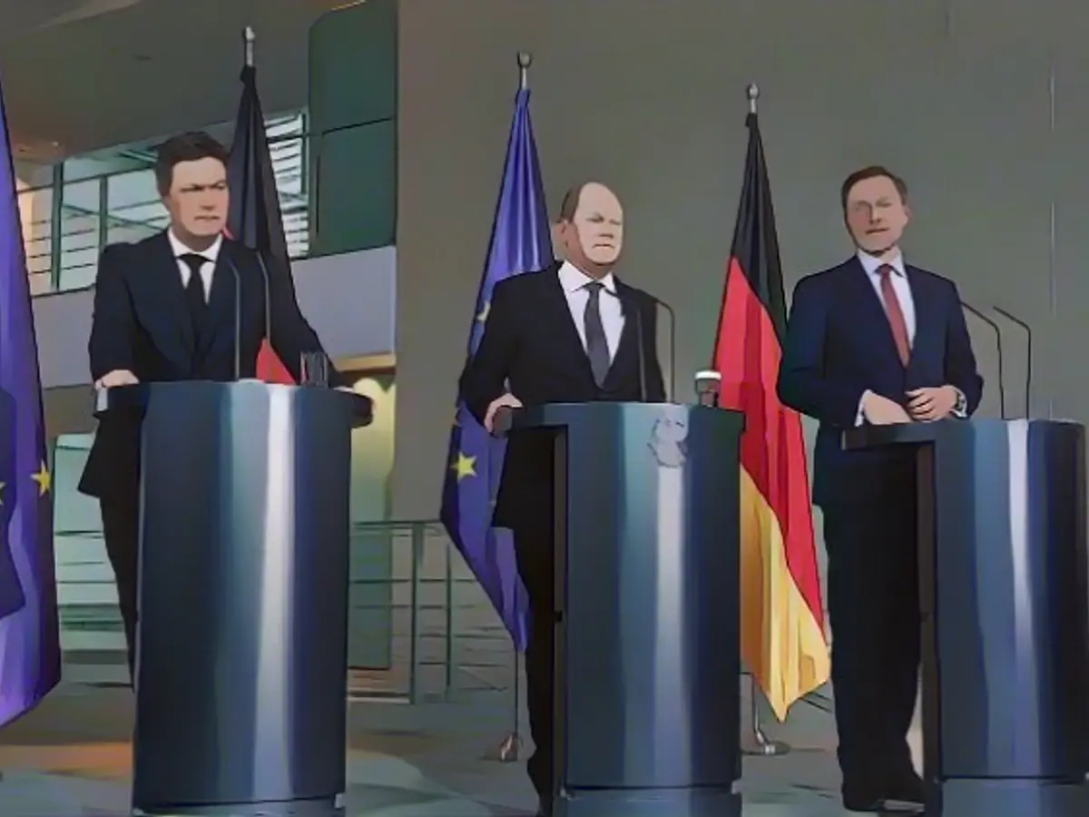 Germans are annoyed by the traffic light decisions