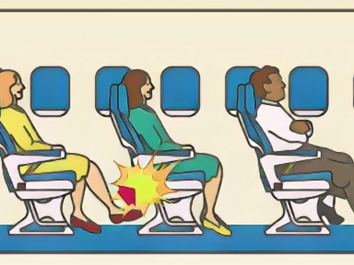 Don’t put your bare feet on other passengers’ armrests – more etiquette tips for a smoother flight
