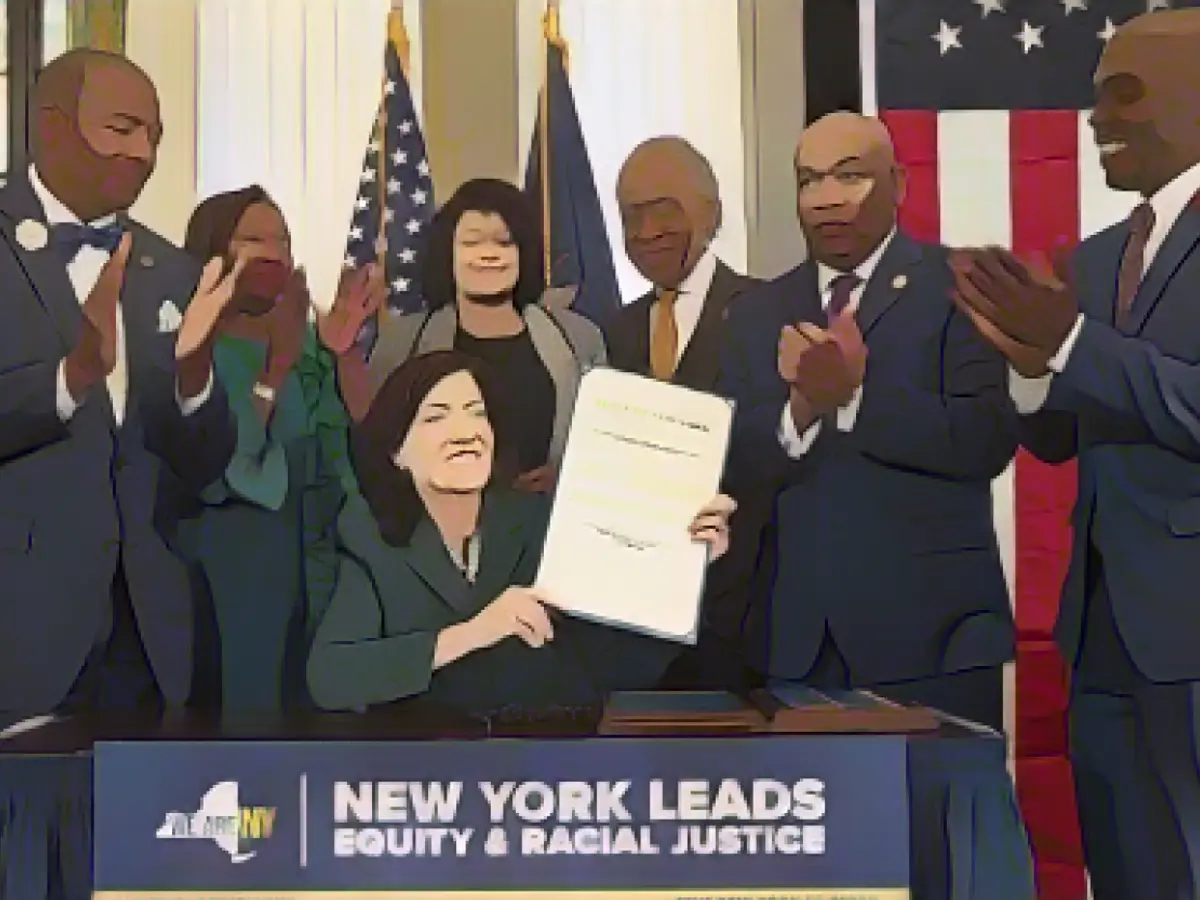 New York governor signs law establishing commission on reparations and racial justice