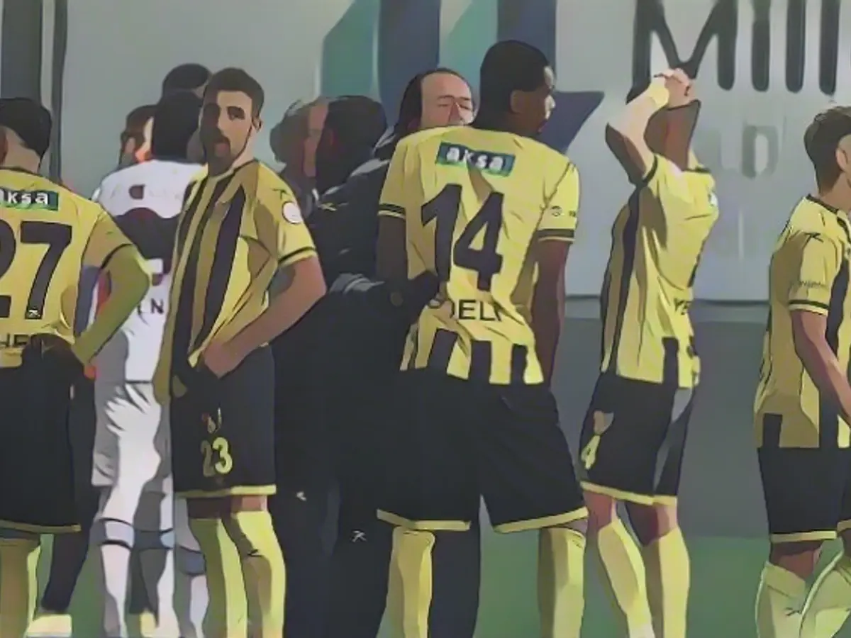 Angry president forces game to be abandoned in Turkey