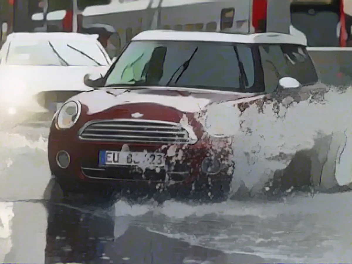 Lots of rain and stormy gusts in North Rhine-Westphalia