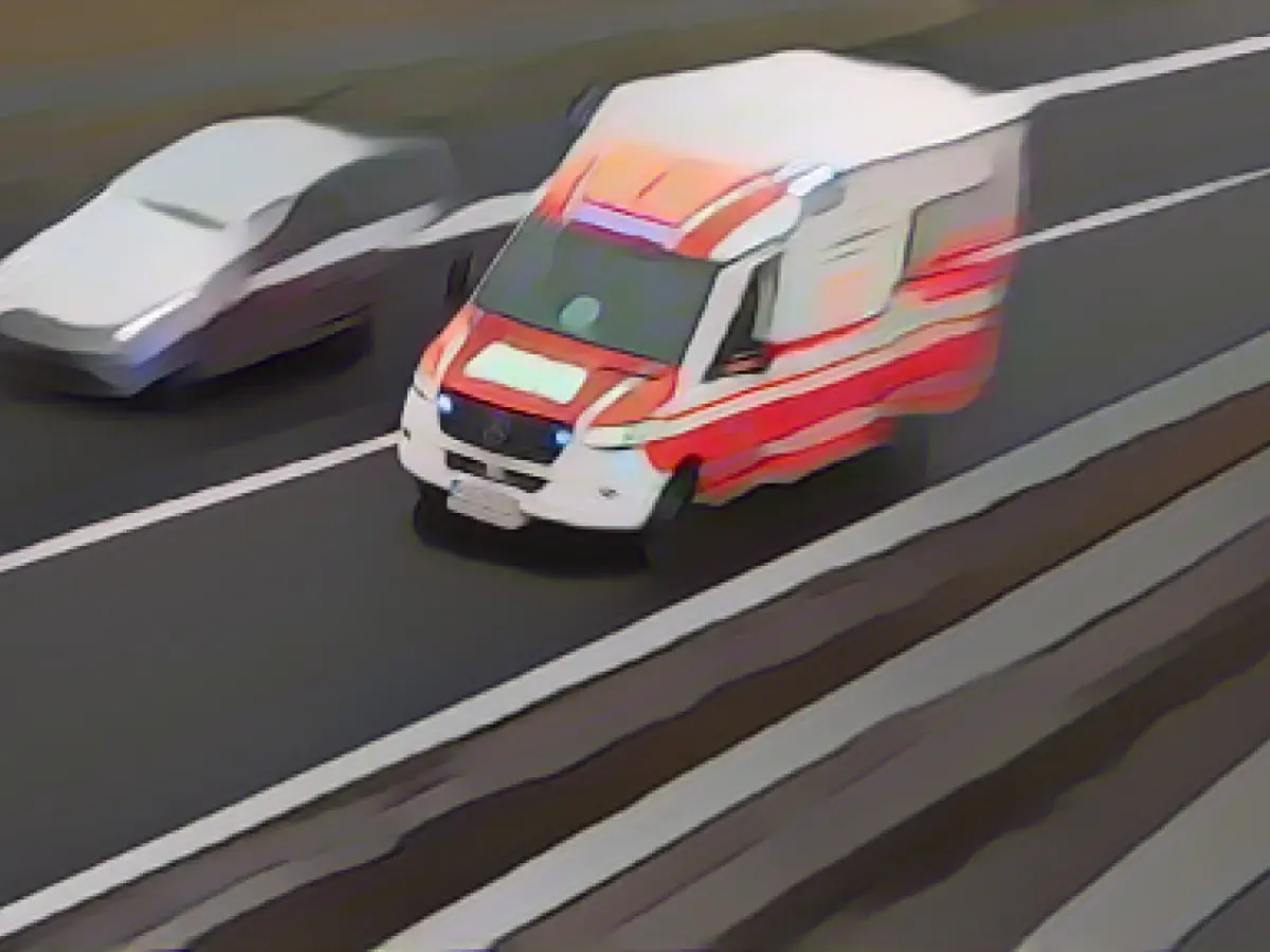 Two injured in accident on A6