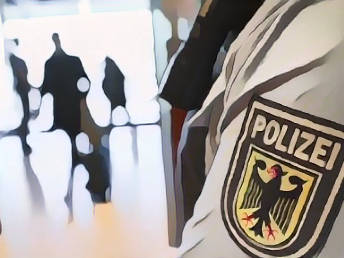 Federal police remove aggressive passenger from plane