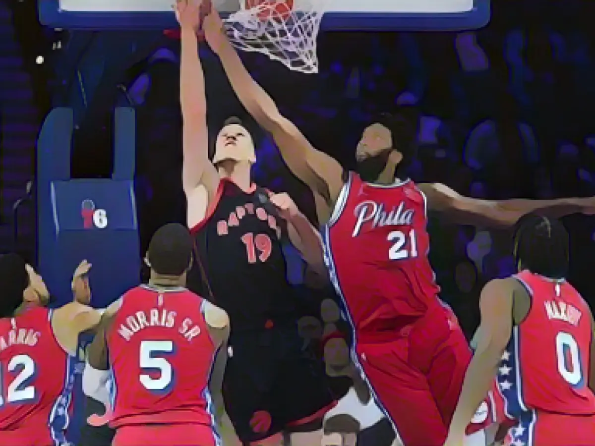 Embiid shines in 76ers win over Toronto