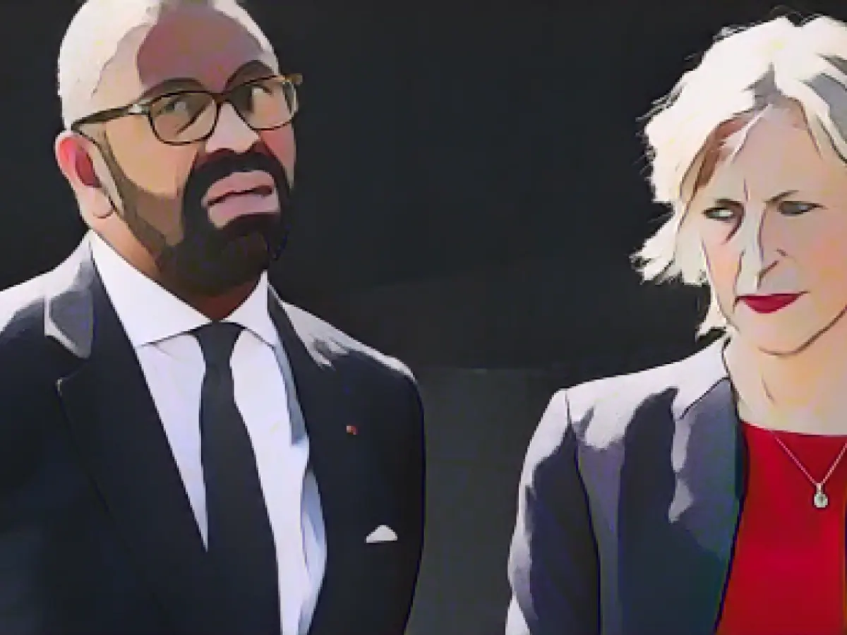 Cleverly apologizes for joke about knockout drops