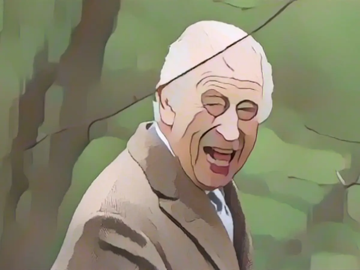 Charles opts for a special Christmas tree