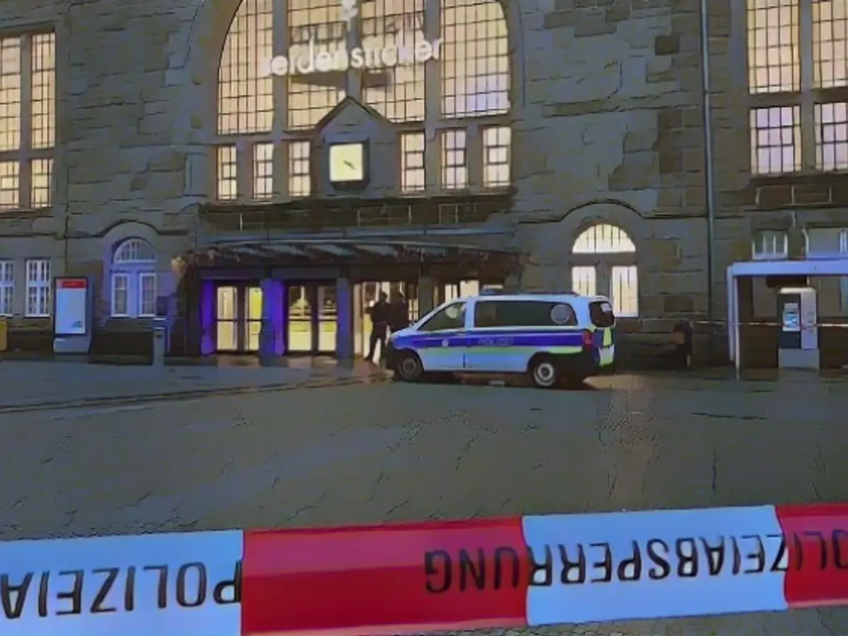 Attack threat completely paralyzes main station in Bielefeld