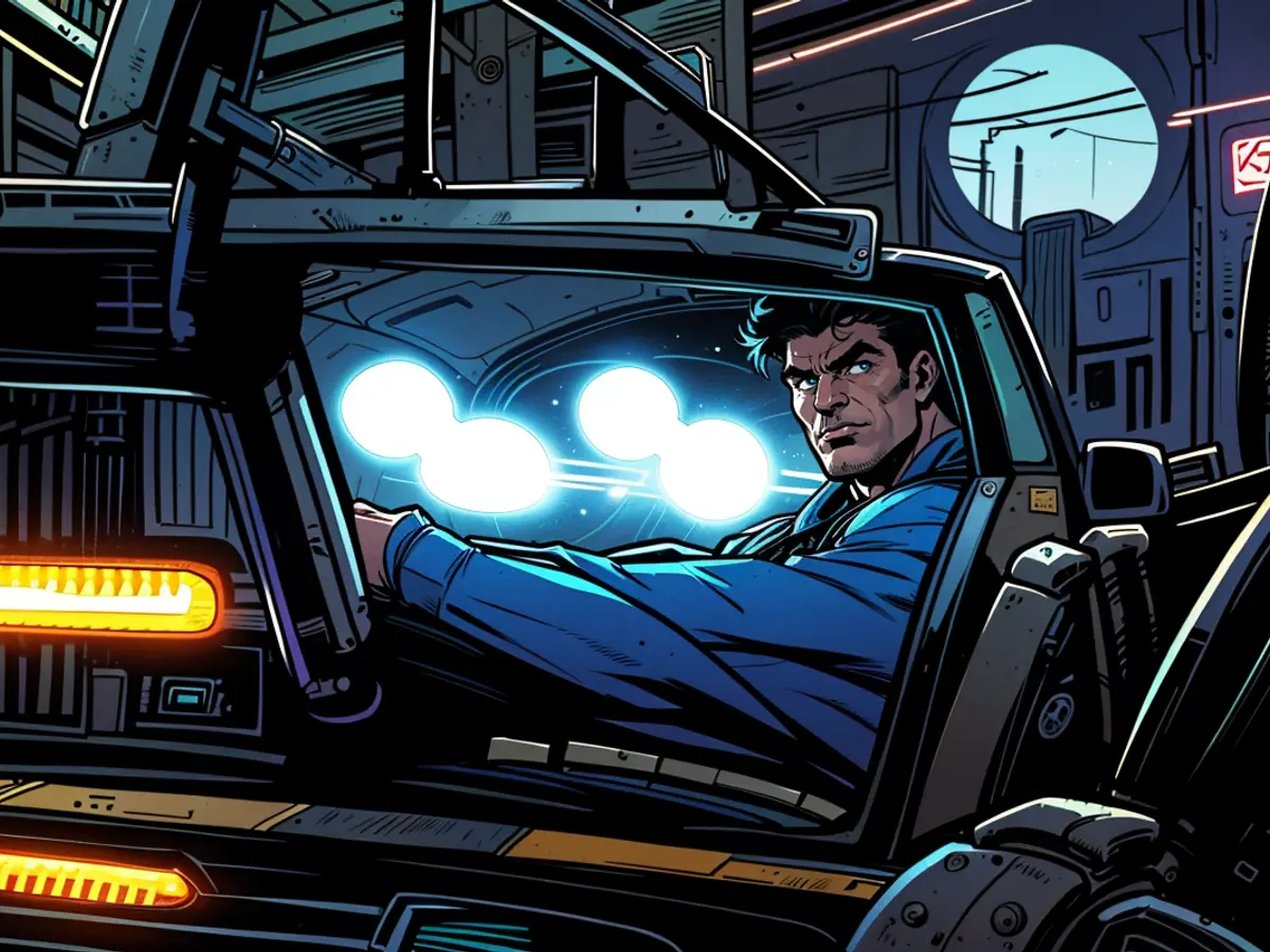 In Fulda, a police vehicle got involved in a crash with another automobile.