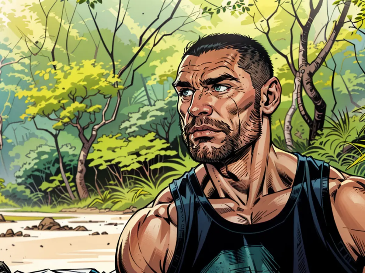 A reversed-ordered conceptual outline or plan.