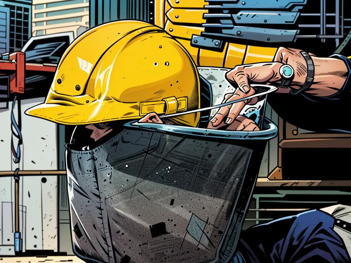 Individual sustains harm in workplace incident in Ribnitz-Damgarten