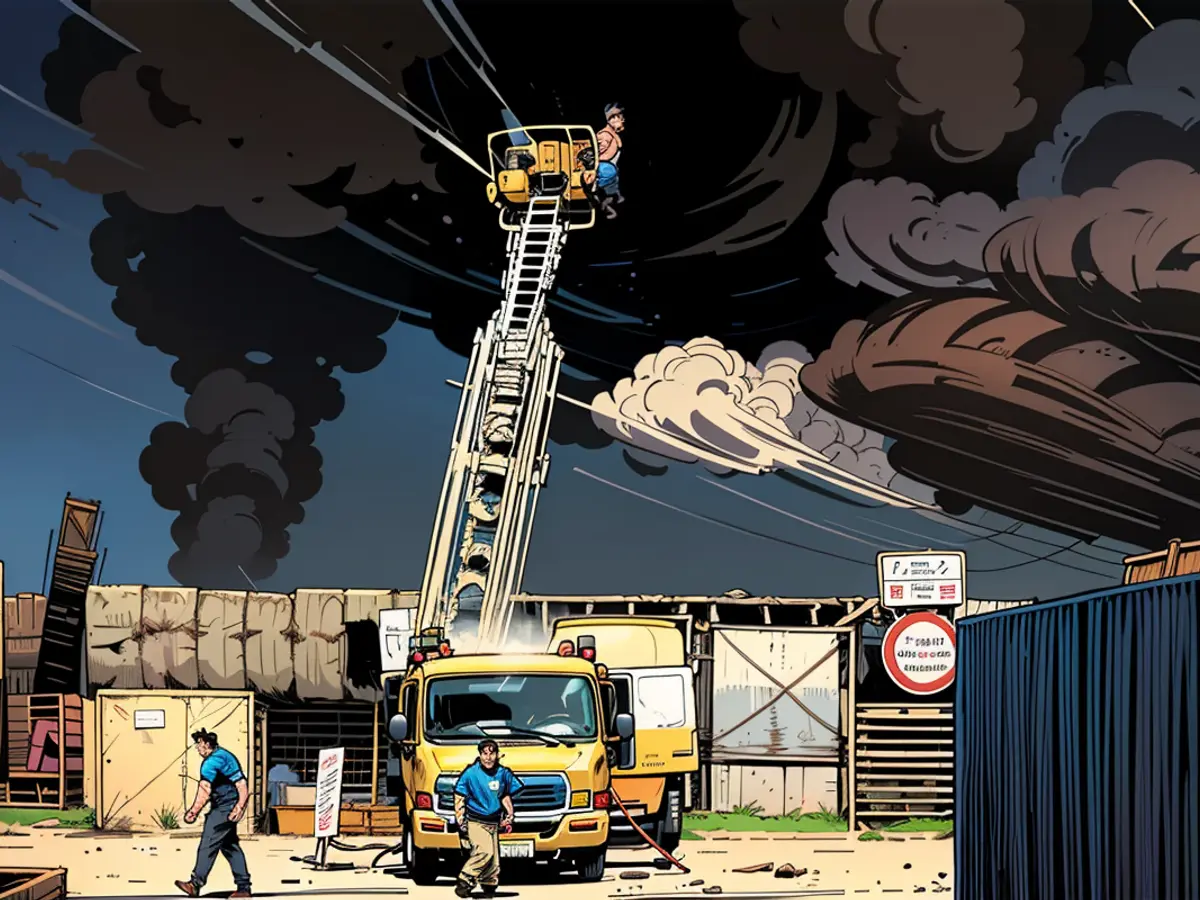 Following the Hamburg warehouse inferno, the origin of the blaze remains undisclosed.