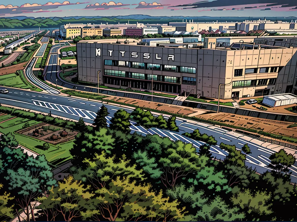 Completion of hunt for World War II explosives at Tesla manufacturing facility is imminent.