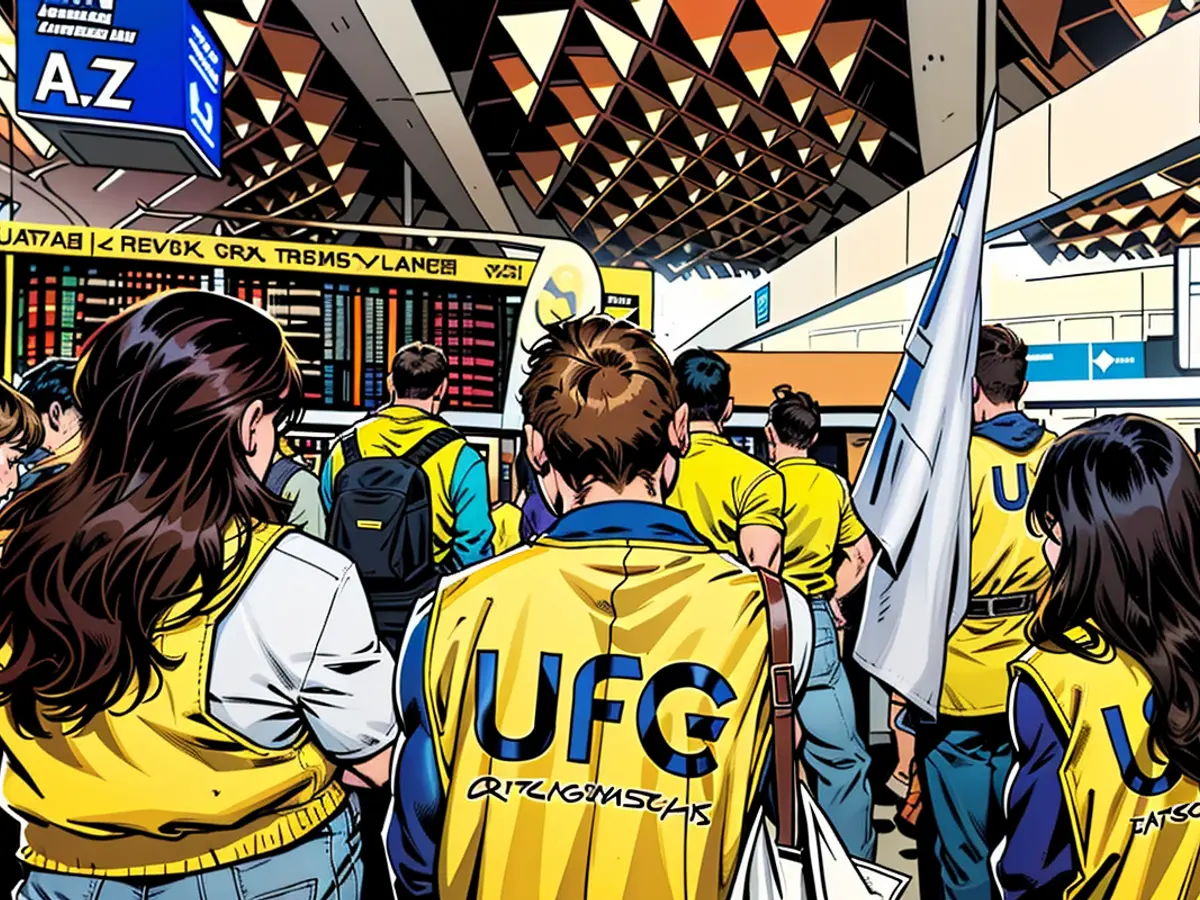 Day two of the strike sees ongoing canceled flights.