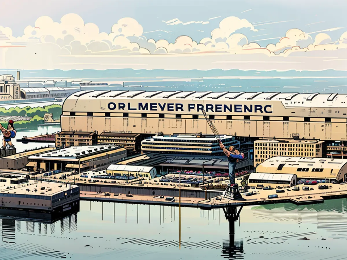 Federal authorities and the local administration aim to acquire an overwhelming majority stake in Meyer Werft.