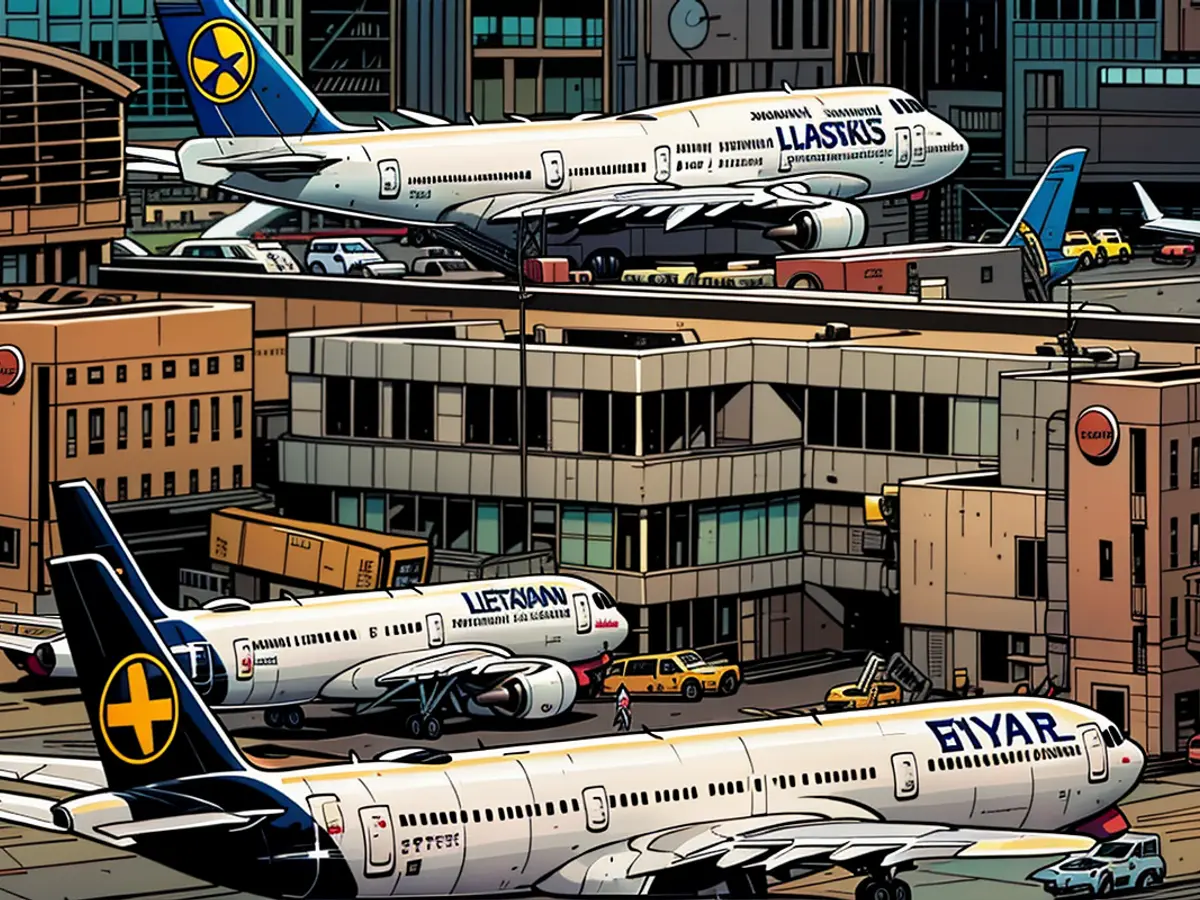 Lufthansa plans to rent out additional short-haul flight paths to other airlines.