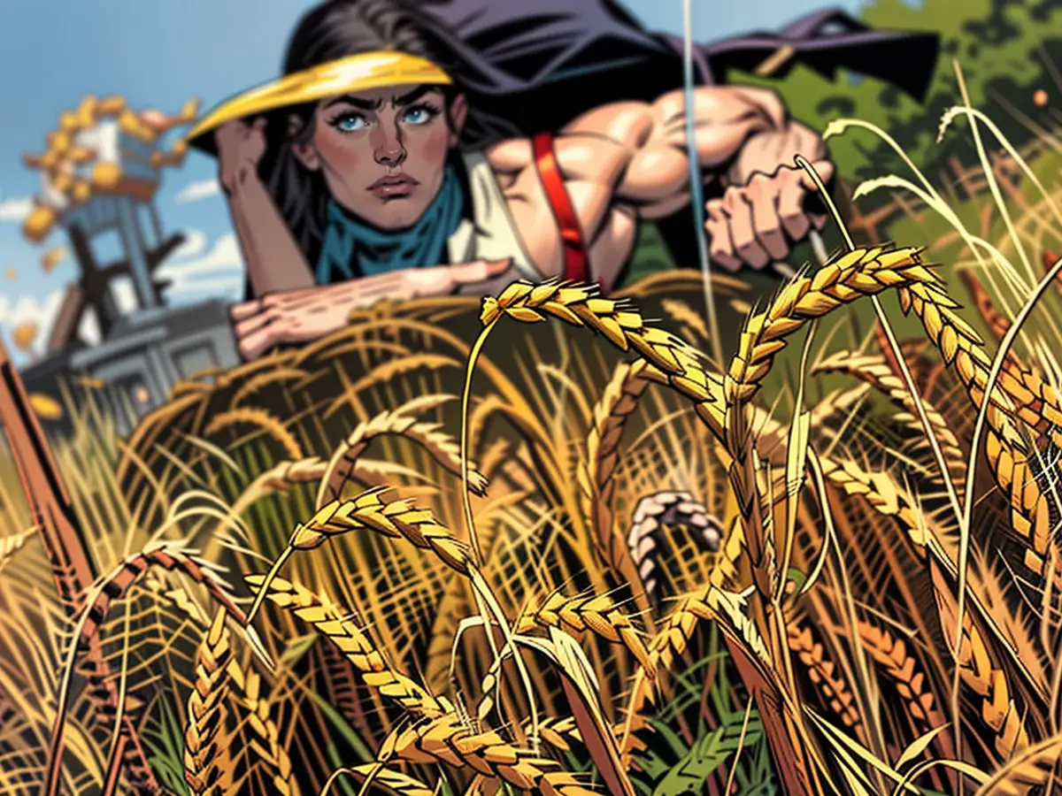 Bavarian agriculturalists yield less harvested grain in this season.