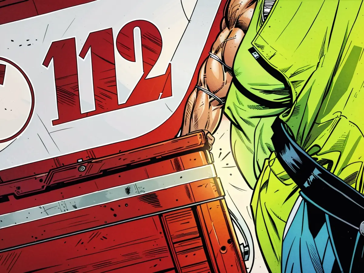 Bicyclist apprehended and severely harmed