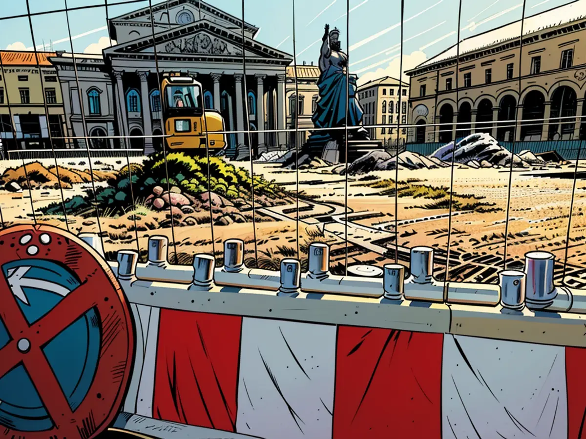 Transforming the Opera Square in Munich for more greenery