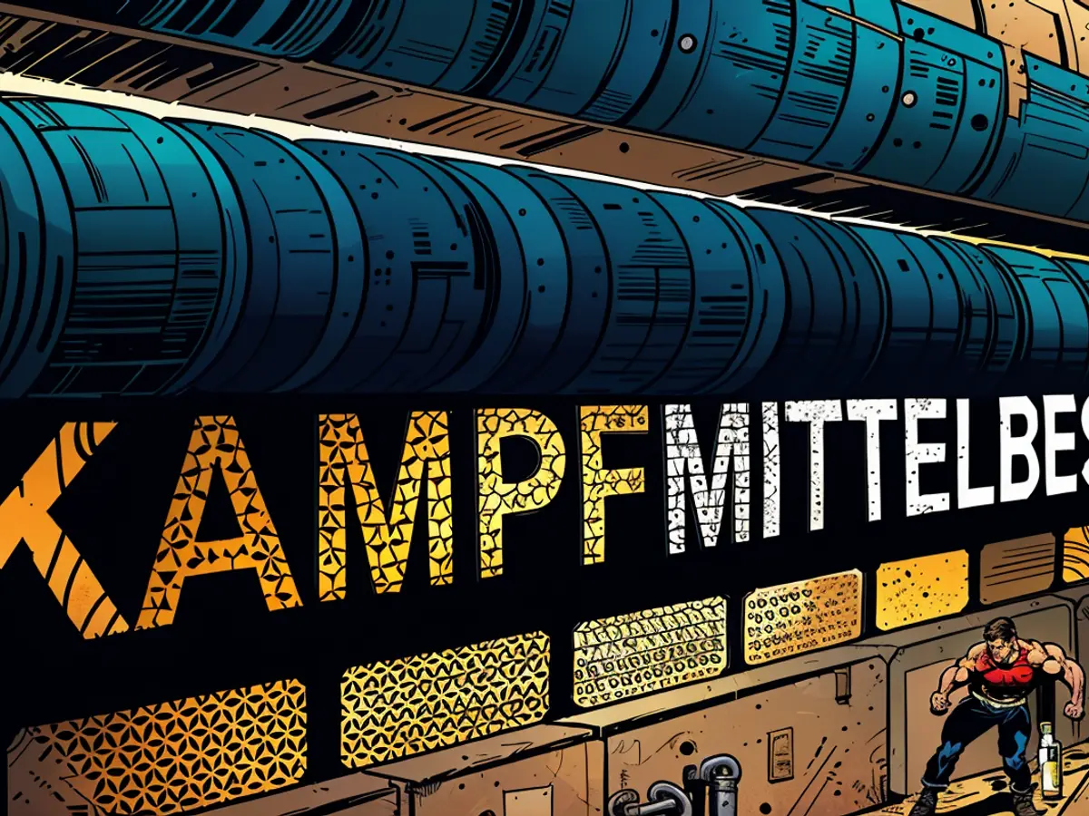 A second World War II explosive fund unearthed in the chemical hub of Zeitz