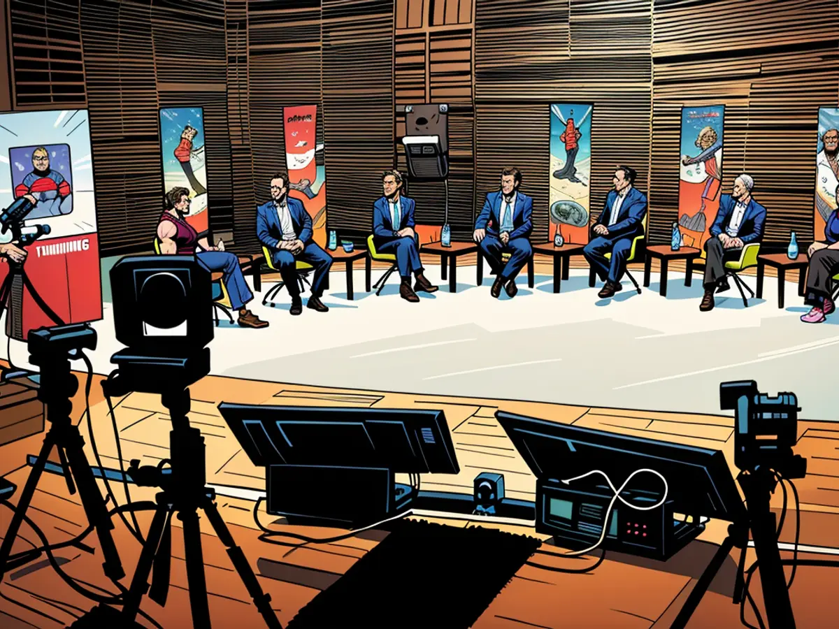 Maier alleges that the AfD promotes economically detrimental policies.