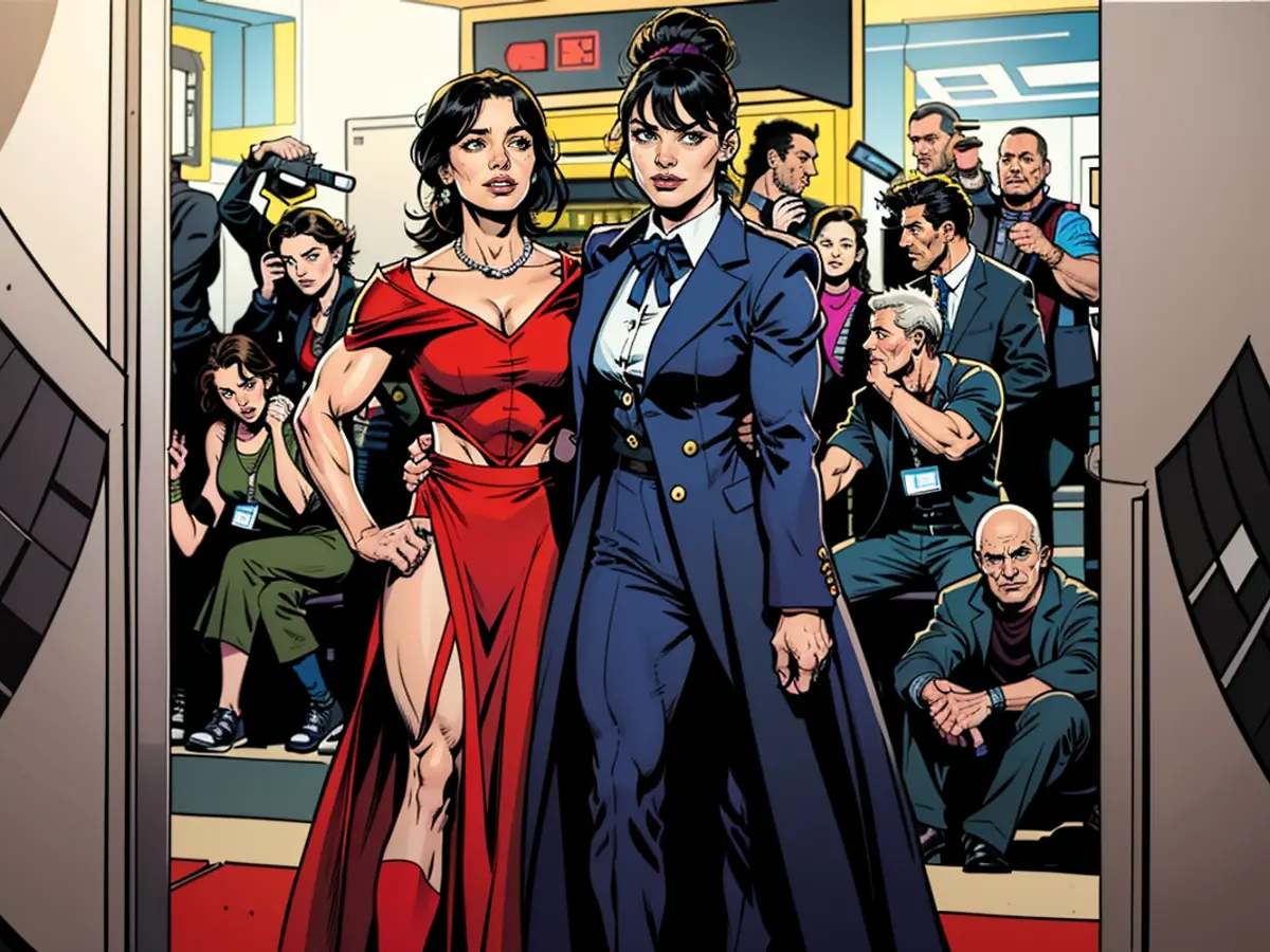 Crimson Scandals and Rigidity at Cinema Event