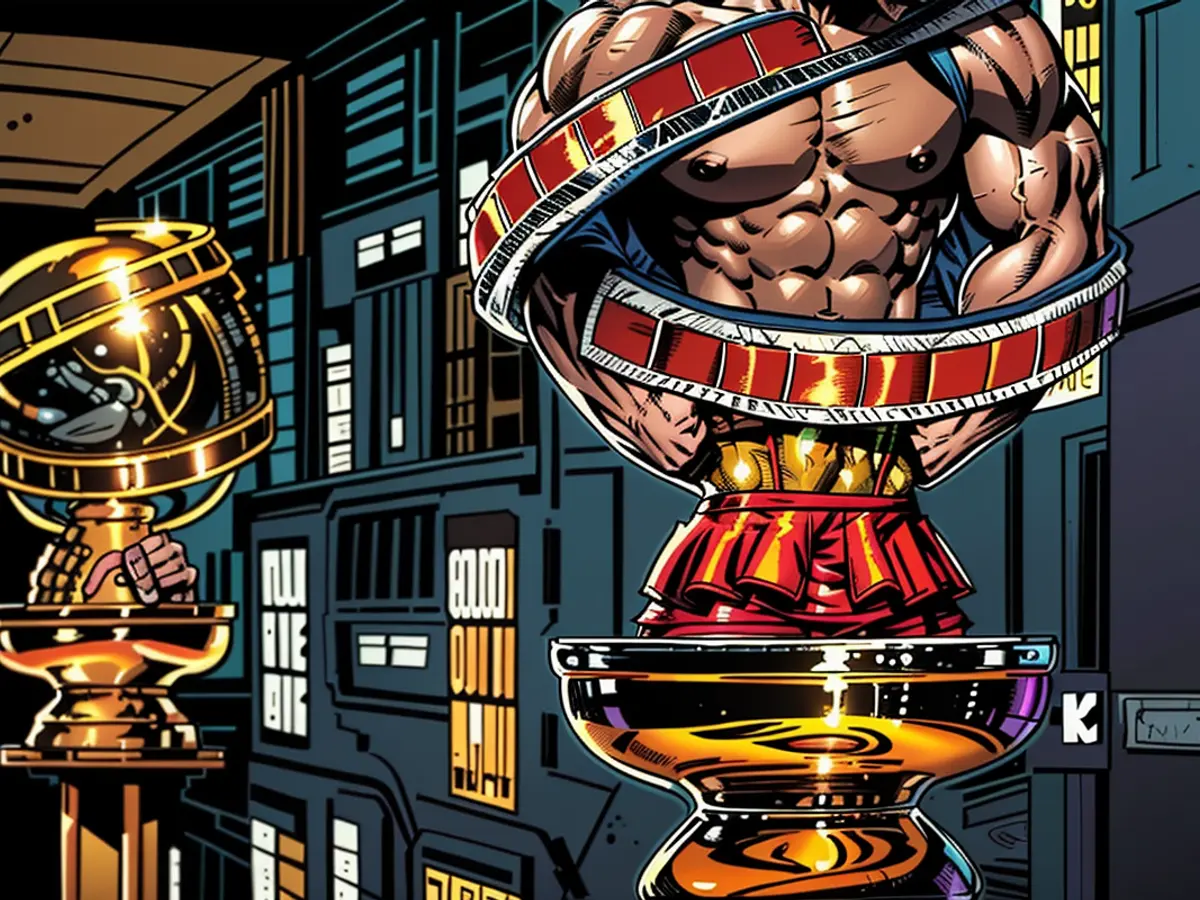 Comedian Nikki Glaser from the USA is overseeing the Golden Globe Awards Ceremony.