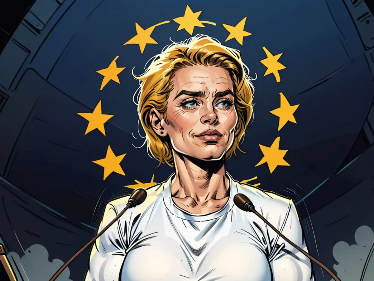 Ursula von der Leyen encounters challenges in her relations with males.