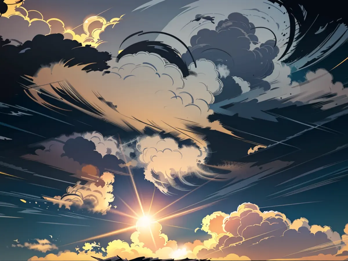 Scorching temperatures reaching 33 degrees in Hesse prompt heat advisory.