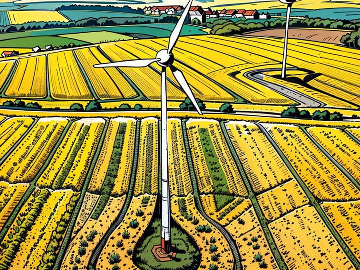 Freezing evenings negatively impact cereal yield in Saxony.