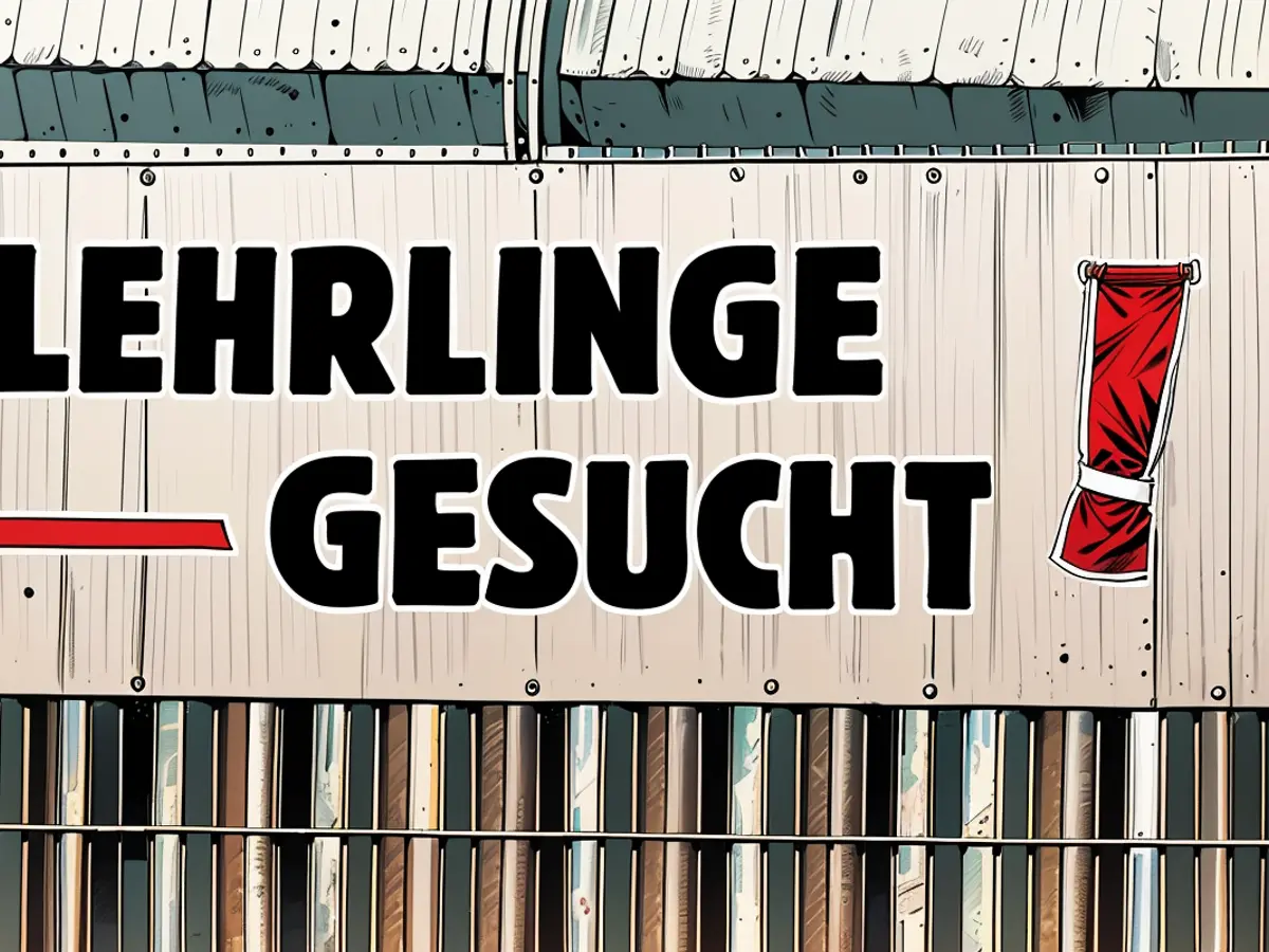 The rise in apprentice count within the East Saxony artisanal sector has been noted.