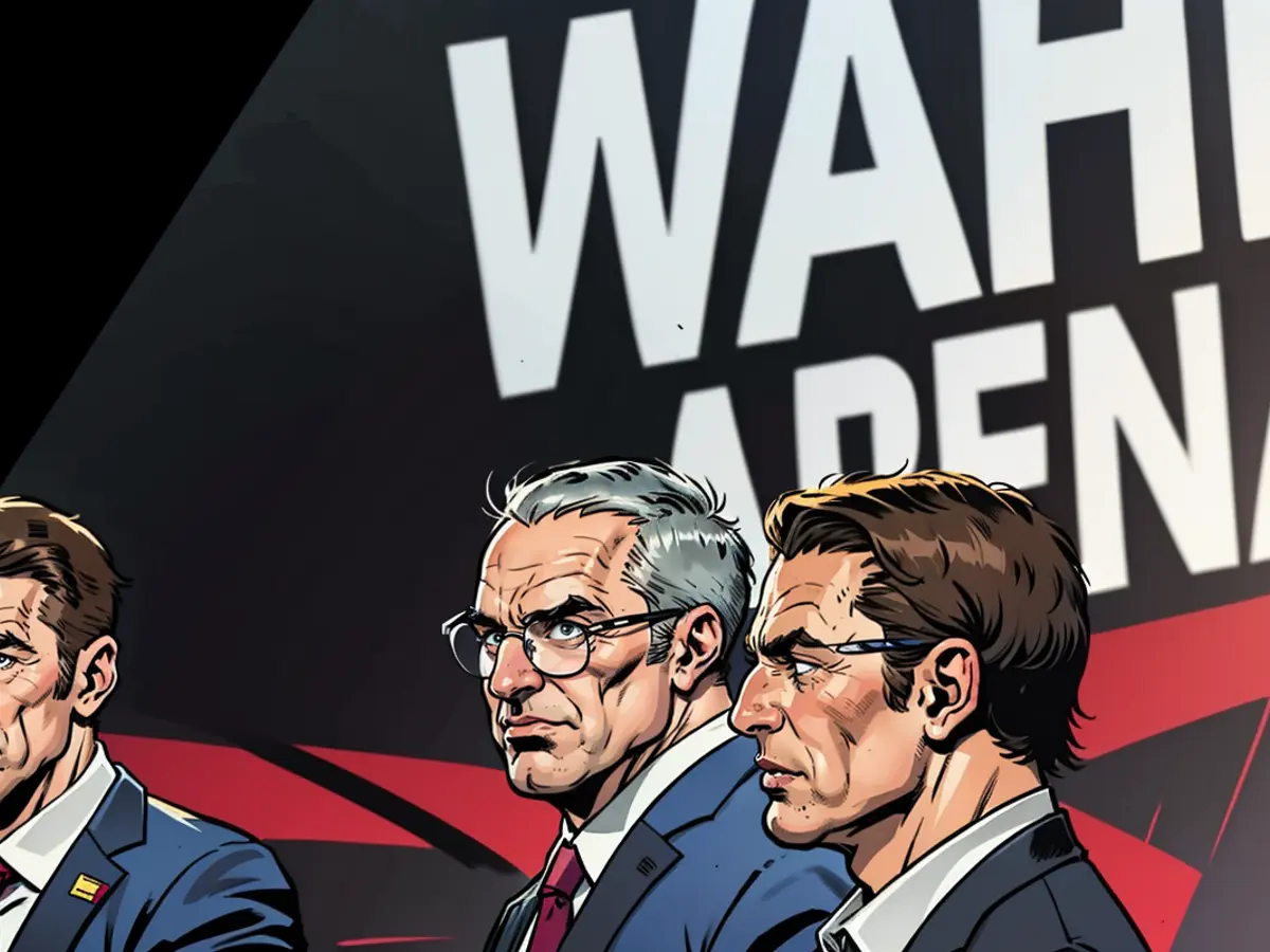 In Saxony, the CDU maintains its lead, while in Thuringia, it also holds the front position.