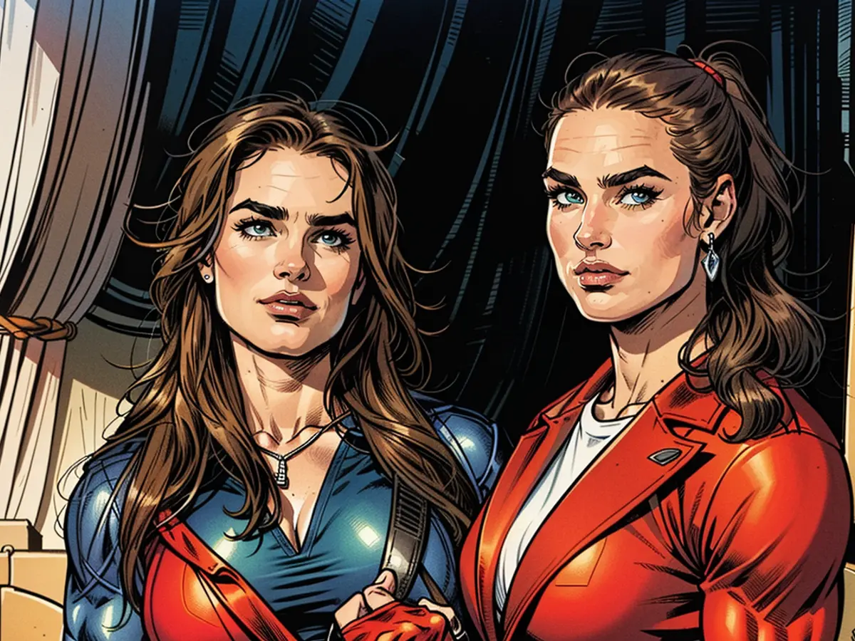 Girl Grier commemorates her prom in a wedding gown.