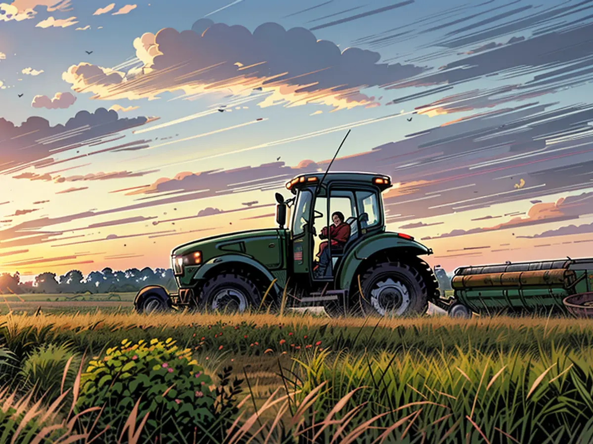 Expanding organic farming means less livestock, particularly pigs and cattle.