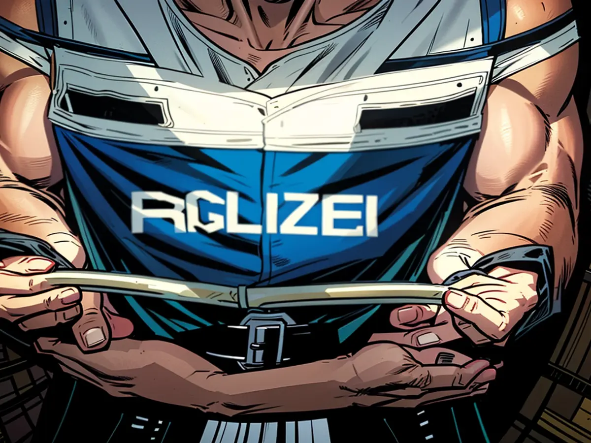 Law enforcement officials in Recklinghausen report a fatal incident: a man was fatally wounded by three assailants wielding firearms.