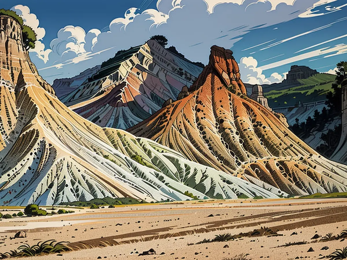 The Mediterranean Sea nearly underwent a near-total evaporation process.