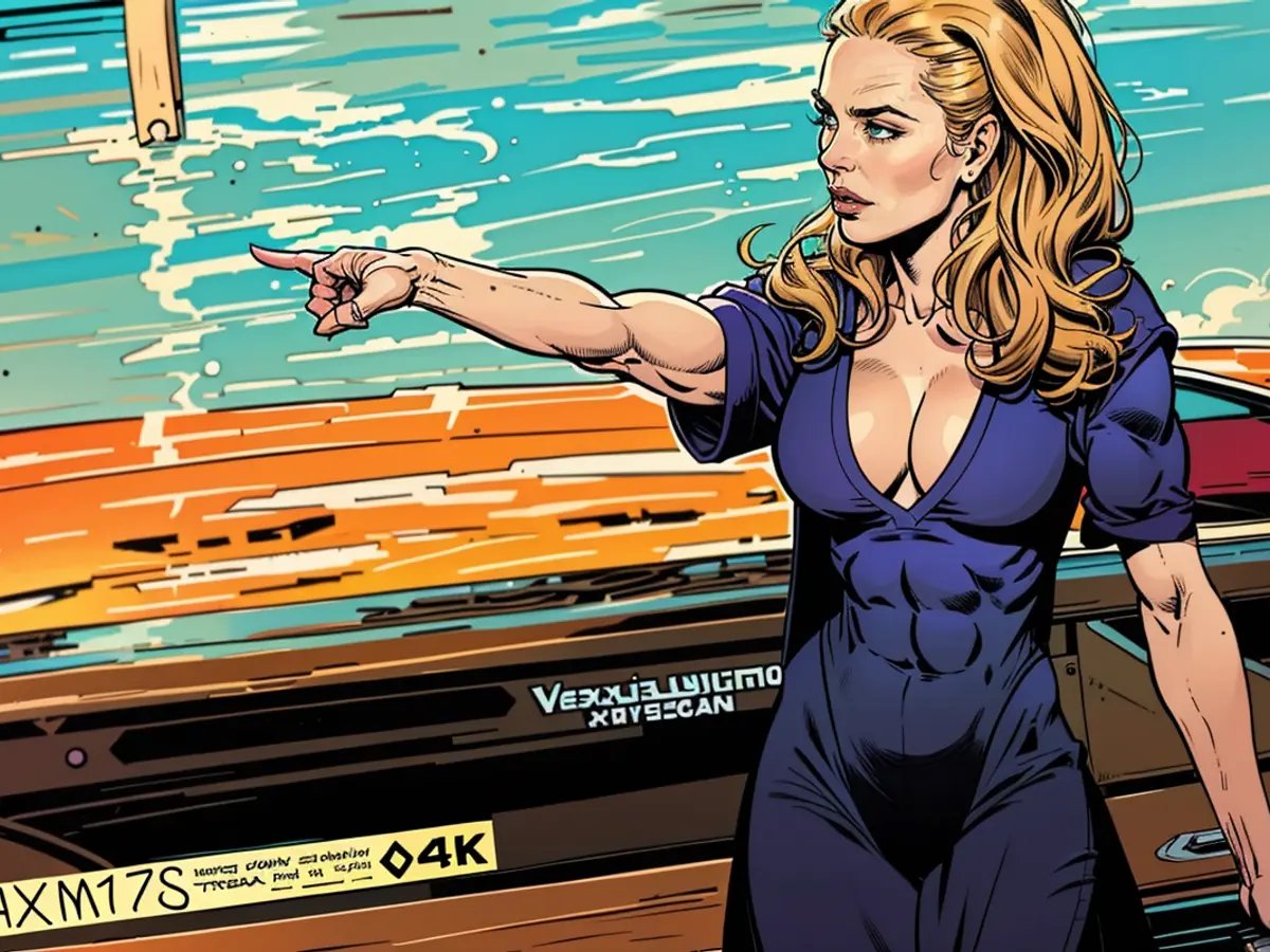 actress Nicole Kidman in the sensual drama "Exposed and Unprotected"